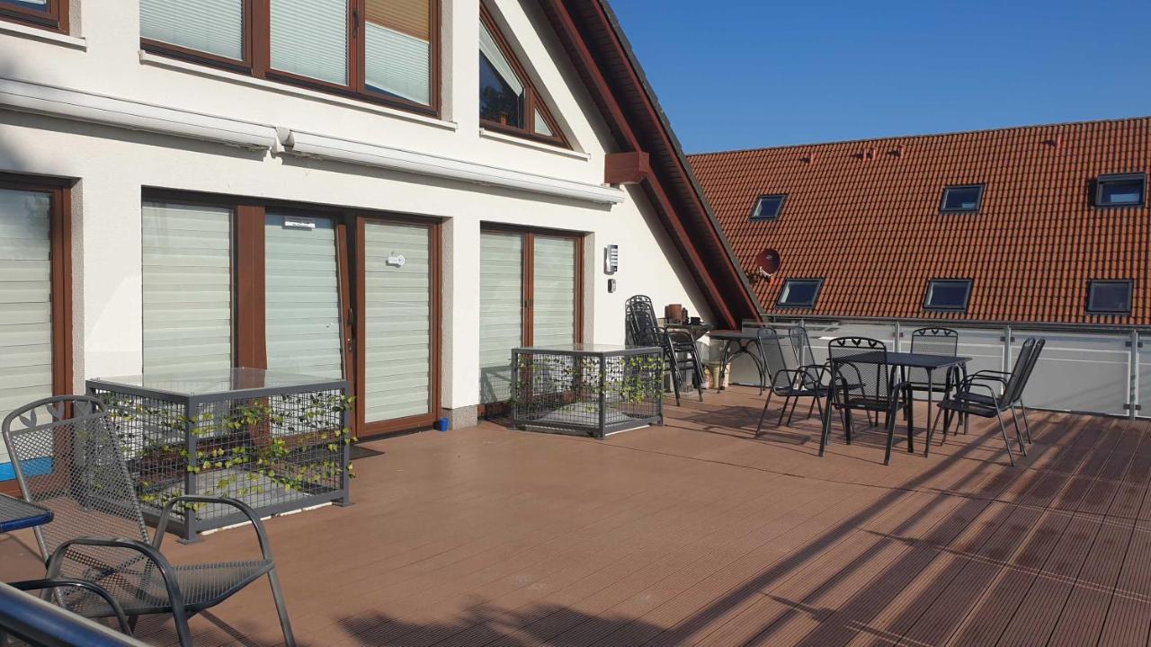 Haus Warnowblick Objekt 36737 Daire Rostock Dış mekan fotoğraf
