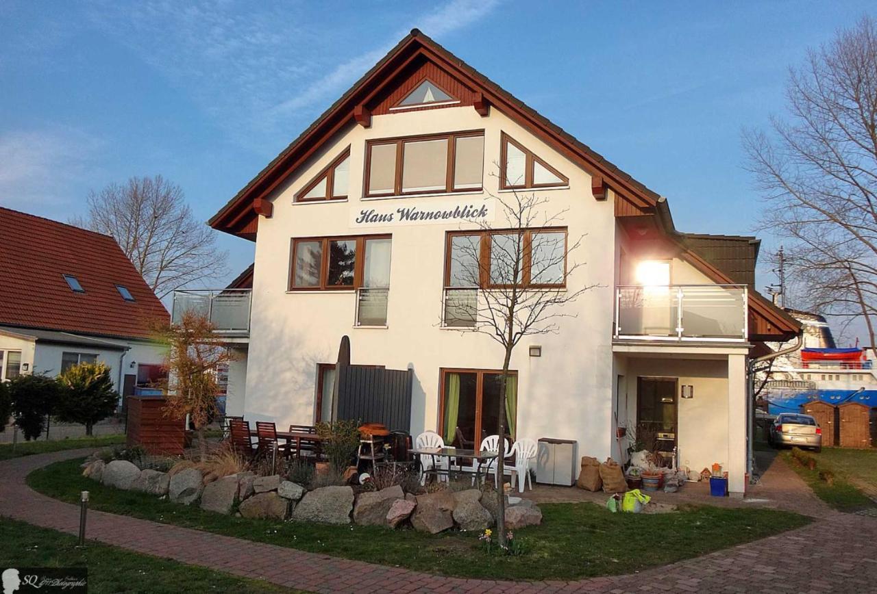 Haus Warnowblick Objekt 36737 Daire Rostock Dış mekan fotoğraf
